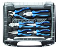 rzb1-2 Gedore 1708155 6-Piece Plier Set, 250 mm Overall