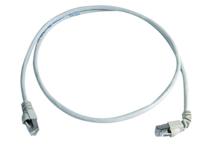 l00001a0155 Telegartner, 2m Cat6a, Grey RJ45 to Male RJ45 Male, S/FTP Shielded, Terminated LSZH Sheath