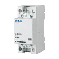 248848-z-sch23025-04 Eaton Z-SCH Installation Contactor, 230 V ac Coil, 25 A, 4N/C