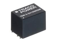 tdn-5-2422wism TRACOPOWER TDN 5WISM DC-DC Converter, ±12V dc/ ±210mA Output, 9 → 36 V dc Input, 5W, Surface Mount, +75°C Max
