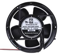 619-6680 RS PRO Axial Fan, 24 V dc, DC Operation, 399.3m³/h, 23W, 970mA Max, 172 x 51mm