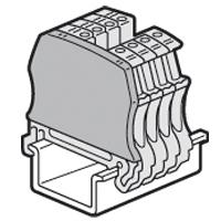 0-375-53 Legrand Viking Series End Cover for Use with DIN Rail Terminal Blocks