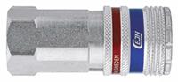 103002204 CEJN Brass, Steel Female Pneumatic Quick Connect Coupling, G 3/8 Female Threaded