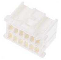 51353-1200 Molex, MicroClasp Female Connector Housing, 2mm Pitch, 12 Way, 2 Row