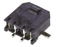 43650-0212 Molex Micro-Fit 3.0 Series Right Angle Surface PCB Header, 2 Contact(s), 3 mm Pitch, 1 Row, Shrouded