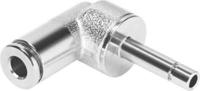 npqm-l-q6-s6-p10 Festo NPQM Series Elbow Tube-toTube Adaptor, Push In 6 mm to Push In 6 mm, Tube-to-Tube Connection Style, 558782