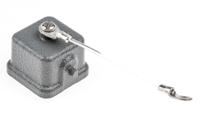 09200035425 Harting Protective Cover, Han A Series , For Use With RJ45 Industrial Connector