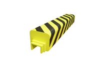 204-1810 RS PRO Black, Yellow Impact Protector 1000mm x 160mm