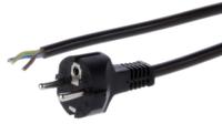 viig-h05vvf3g150-g25250m Feller Power 1.5 mm² 3 Core Power Cable, Black Polyvinyl Chloride PVC, 2.5m