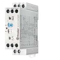 835202400000 Finder 83 Series Series DIN Rail Mount Timer Relay, 24 → 240V ac, 2-Contact, 0.05 s → 10days, DPDT