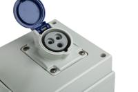 6711623 Scame IP44 Blue Surface Mount Socket, Rated At 16A, 200 → 250 V