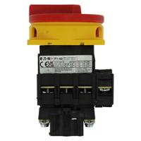 199896-p1-40easvbn Eaton, 3P + N 90° On-Off Cam Switch, 690V (Volts), 40A, Door Coupling Rotary Drive Actuator
