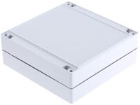 c2016161 OKW Robust Box Series Grey ABS Enclosure, IP66, Grey Lid, 160 x 160 x 60mm