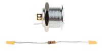 175-8467 RS PRO Illuminated Push Button Switch, Momentary, Panel Mount, 16mm Cutout, SPST, RGB LED, 36V dc, IP67