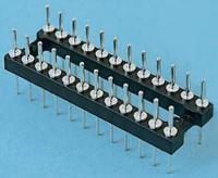 pos-318-s037-99 E-TEC 2.54mm Pitch 18 Way,Through Hole Mount IC Dip Header, Tin
