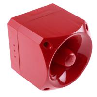 pns-0001 Klaxon Nexus 105 Series Surface Mount Electronic Sounder, 10 → 60 V dc, 105dB at 1 m, IP66, DC, 64-Tone