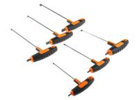 903t-1 Bahco 6 piece T Shape Metric Hex Key Set, 3mm