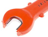 911-1187 ITL Insulated Tools Ltd Open Ended Spanner, 10mm, Metric, 180 mm Overall, VDE/1000V