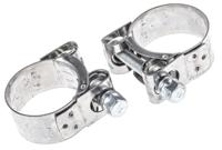 m0301909-8 MIKALOR Stainless Steel, Zinc-Plated Steel (Bolt) Hex Screw Bolt Drive, 20mm Band Width, 34 → 37mm ID