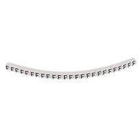 901-10543-909-2972-pvc HellermannTyton HGDC Slide On Cable Markers, Black on White, Pre-printed "F", 1 → 3mm Cable, 901-10543