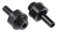 pm050611e John Guest PM Series Straight Threaded Adaptor, G 1/8 Male to Push In 6 mm, Threaded-to-Tube Connection Style