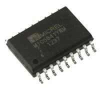 mic5841ywm Microchip MIC5841YWM 8-stage Surface Mount Latched Driver MIC, 18-Pin SOIC W
