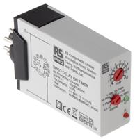 178-5025 RS PRO Plug In Timer Relay, 12 → 240V ac/dc, 0.1 s → 10days, 1-Function, DPDT