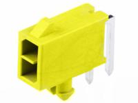 2125280240 Molex, 212528 Male Connector Housing, 3mm Pitch, 2 Way, 2 Row Right Angle