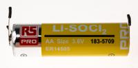 183-5709 RS PRO Lithium Thionyl Chloride AA Batteries 3.6V