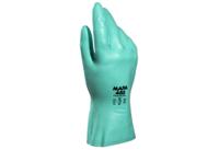 3448500-7 Mapa ULTRANITRIL 485 Green Nitrile Work Gloves, Size 7