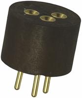 1437504-6 TE Connectivity 3 Way Transistor IC Socket