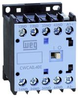 cwc09-10-30c03 WEG CWC Contactor, 24 V dc Coil, 3-Pole, 9 A, 4 kW, 3NO, 690 V ac