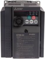 fr-d740-050sc-ec Mitsubishi Inverter Drive, 2.2 kW, 3 Phase, 400 V ac, 5 A, FR-D740 Series