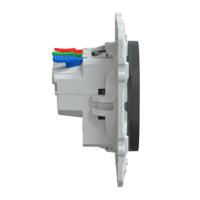 s340052 Schneider Electric Anthracite, 1 Gang, Ovalis C Series