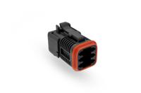 it06-6s-004-n ITT Cannon Automotive Connector Plug Flush Mount 6 Way IT06-6S-004-N