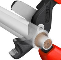 95-12-225 Knipex StepCut® XL Cable Shear With Step Cut