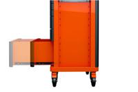 1477k6 Bahco 6 Drawer Solid Steel Wheeled Tool Chest