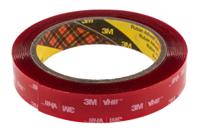 3m-4910-19mm-x-3m 3M 4910F, VHB™ Clear Foam Tape, 19.0mm x 3.0m, 1.0mm Thick
