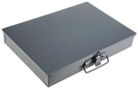 303-4646 Durham 12 Cell Grey Steel Compartment Box, 50mm x 339mm x 234mm