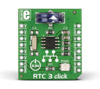 mikroe-1839 MikroElektronika MIKROE-1839, RTC3 Real Time Clock (RTC) mikroBus Click Board for BQ32000