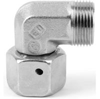 ew22lomd71 Parker Elbow 90° Tube to Swivel Male 24° DIN Cone to Male 24° DIN Cone, EW22LOMD71