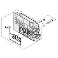 sy70m-3-1a-c12-na SMC SY70M End Plate, SY70M-3-1A-C12-NA