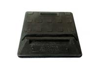 baws Addgards Black Rubber Barrier Base