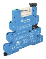 396102400060 Finder 39 Series Interface Relay Module, DIN Rail Mount, 240V ac/dc Coil, SPDT, 1-Pole, 6/10A Load