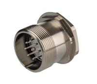5010620200009002 Lapp, R 9 Pole Din Plug, 7.5A, 1.5 kV IP65, Screw Lock, Male, Through Hole