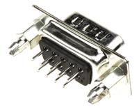 l717sdeh09p-ol2-rm5 Amphenol Communications Solutions L717SD 9 Way Panel Mount D-sub Connector Plug, 2.74mm Pitch, with 4-40 UNC, Threaded