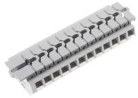 261-112 WAGO  261 Series Grey, 2.5mm², Single-Level, Cage Clamp Termination