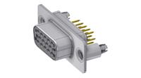 hd-d15sy2m86un Deltron Connectors HD 15 Way D-sub Connector Socket