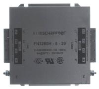 fn3280h-8-29 Schaffner, FN3280 8A 520/300 V ac 60Hz, Chassis Mount EMI Filter, Terminal Block 3 Phase
