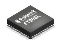 ft906l-c-t Bridgetek, 32 bit FT32, FT906 Microcontroller, 100 MHz, 256kB FLASH, 80-Pin LQFP
